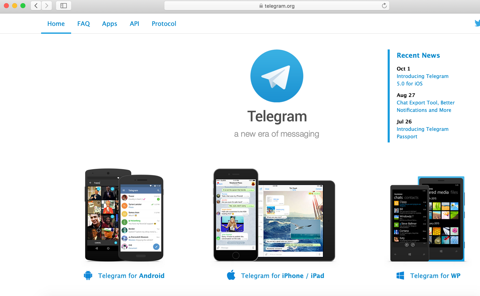 TelegramSeite
